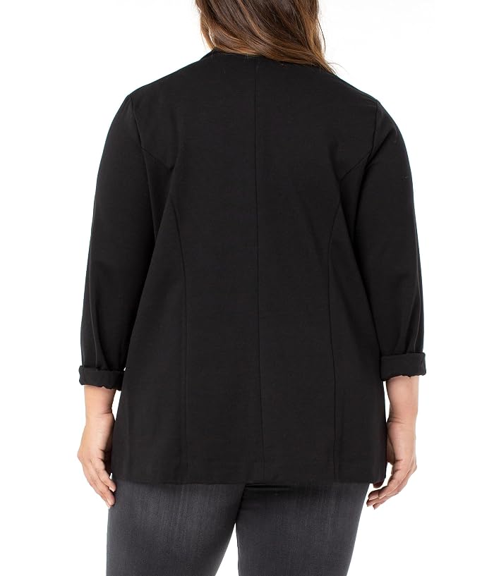 Liverpool Los Angeles Plus Size Boyfriend Blazer w/ Princess Darts - Image 2