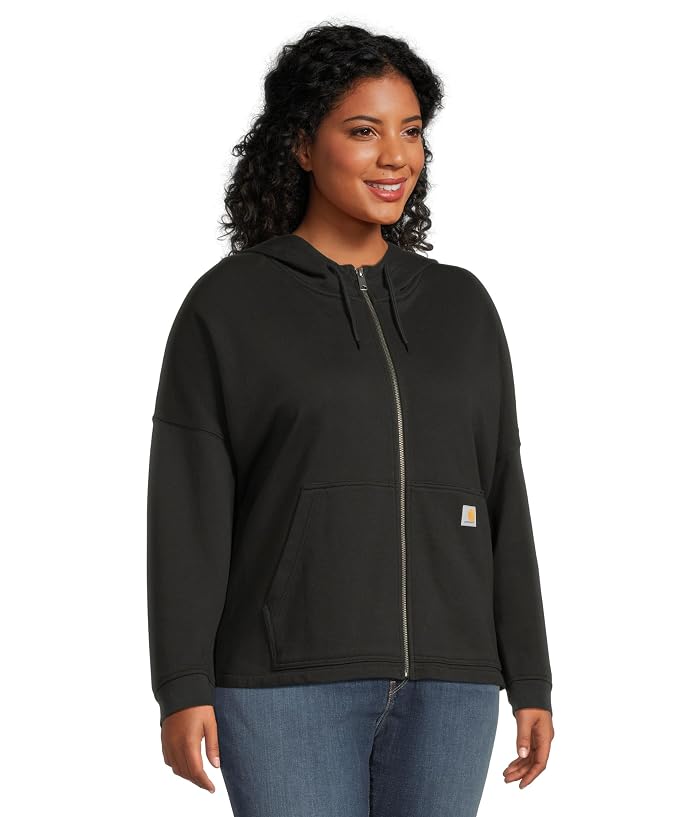 Carhartt Plus Size TENCEL™ Fiber Series Loose Fit Full-Zip Sweatshirt - Image 2