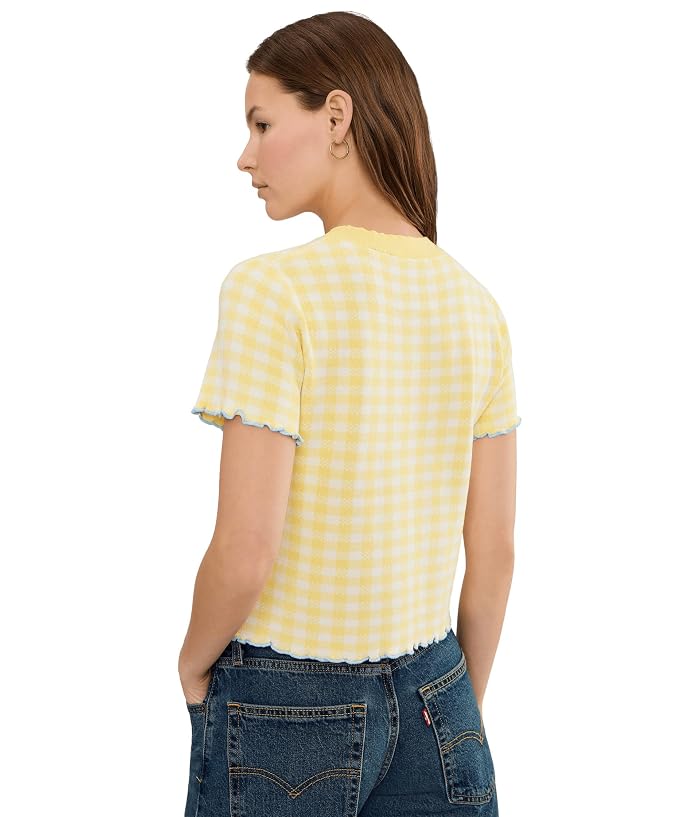 525 america Poppy Lettuce Edge Sweater Tee - Image 4