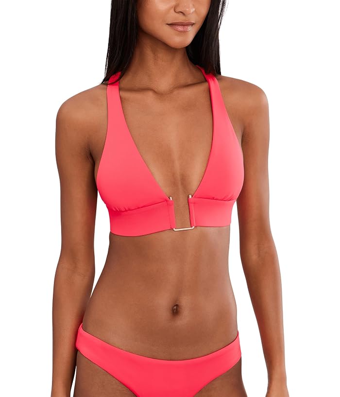 BECCA Color Code Maddison Wide Band Halter Top
