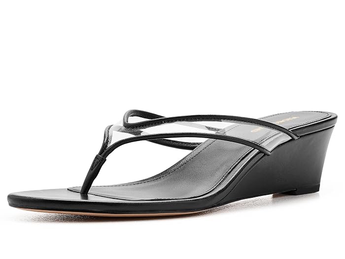 Veronica Beard Clea Wedge Thong Sandals