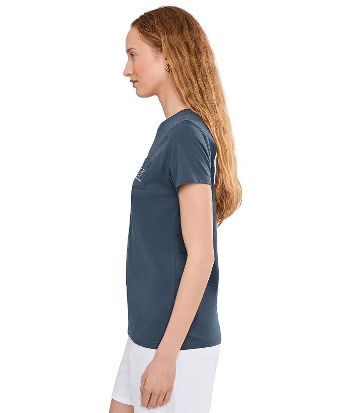 Vineyard Vines Vintage Whale Short Sleeve Pocket Tee - Image 3