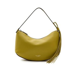 Kate Spade New York Loop Pebbled Leather Shoulder Bag With Fringe Strap
