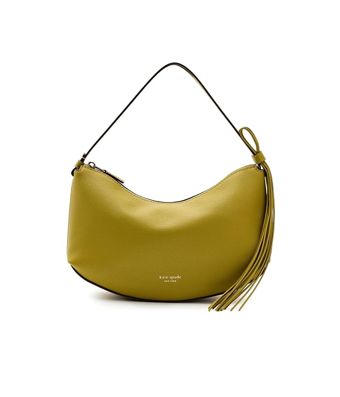 Kate Spade New York Loop Pebbled Leather Shoulder Bag With Fringe Strap