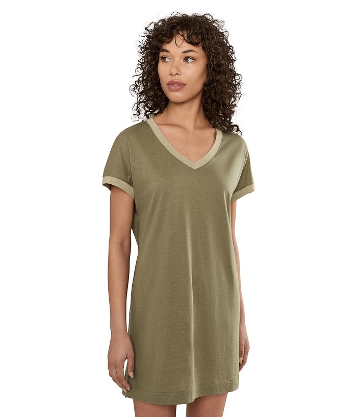 Hanro Laura Short Sleeve Big Shirt Nightgown