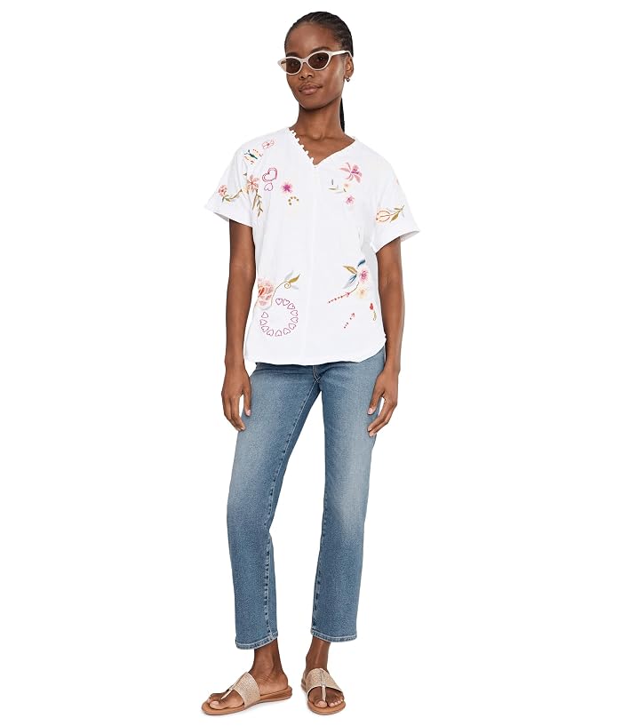 7 For All Mankind Calie Straight Ankle - Image 2
