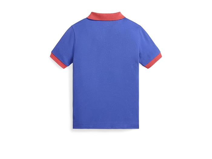 Polo Ralph Lauren Kids Stretch Cotton Mesh Polo Shirt (Toddler/Little Kid) - Image 2
