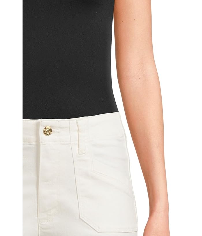 Paige Anessa 31" Welt Utility Pockets Raw Hem - Image 4