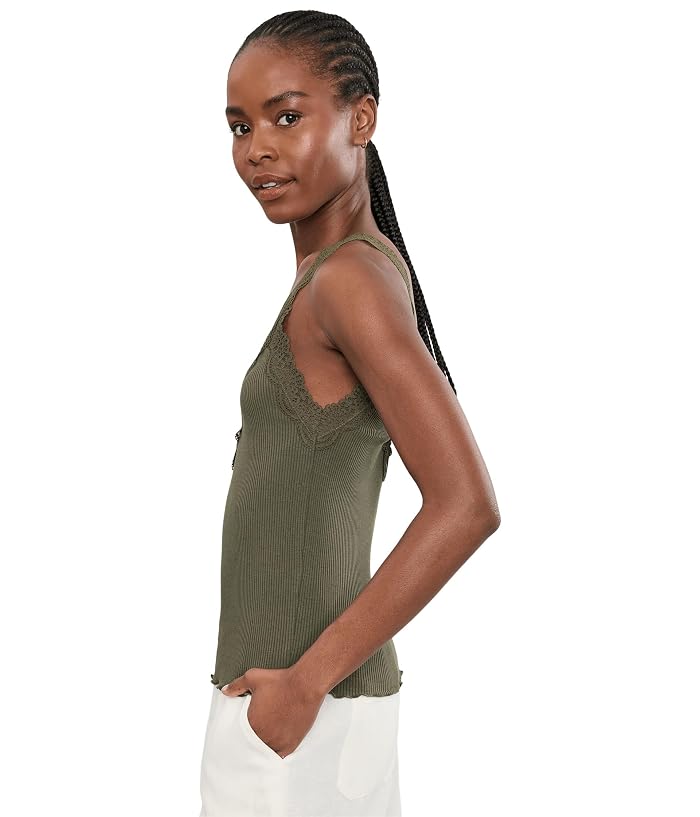 Madewell Lace V-neck Tank - Image 3