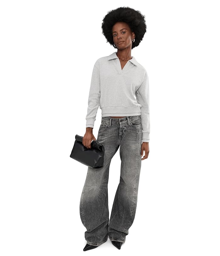 AG Jeans Carol Johnny Collar Sweatshirt - Image 2