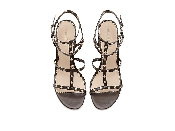Cinq à Sept Maisie Strappy Grommet Block Heel Sandals - Image 2