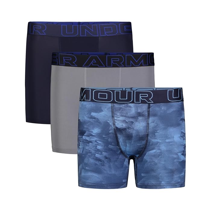 Under Armour Kids Performance Tech - Prints 3-Pack (Big Kids) - Image 3