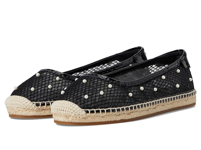 Kate Spade New York Pearl Fishnet Espadrille Ballet Flat