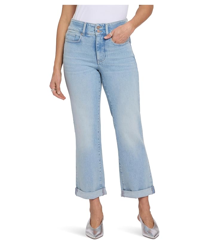 NYDJ Petite Bailey Straight Crop Re-New Denim Jeans