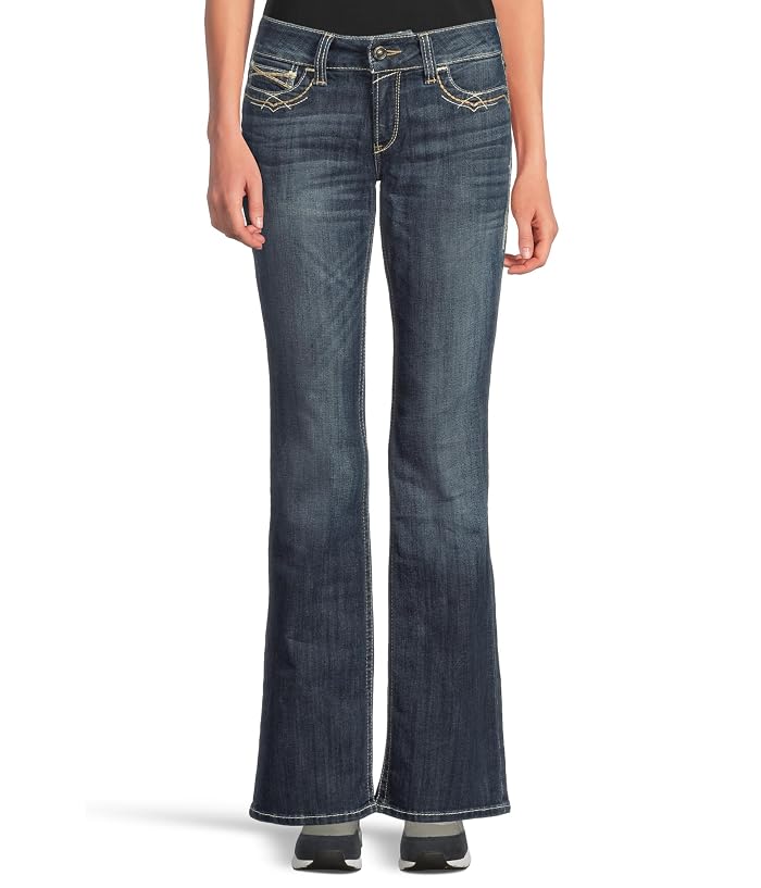 Ariat R.E.A.L. Bootcut Stetch Entwined Jeans in Festival Blue