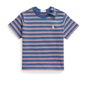 Polo Ralph Lauren Kids Striped Cotton Jersey Tee (Infant)