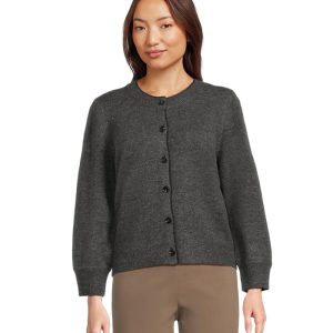 Michael Stars Parson Crew Neck Cardi