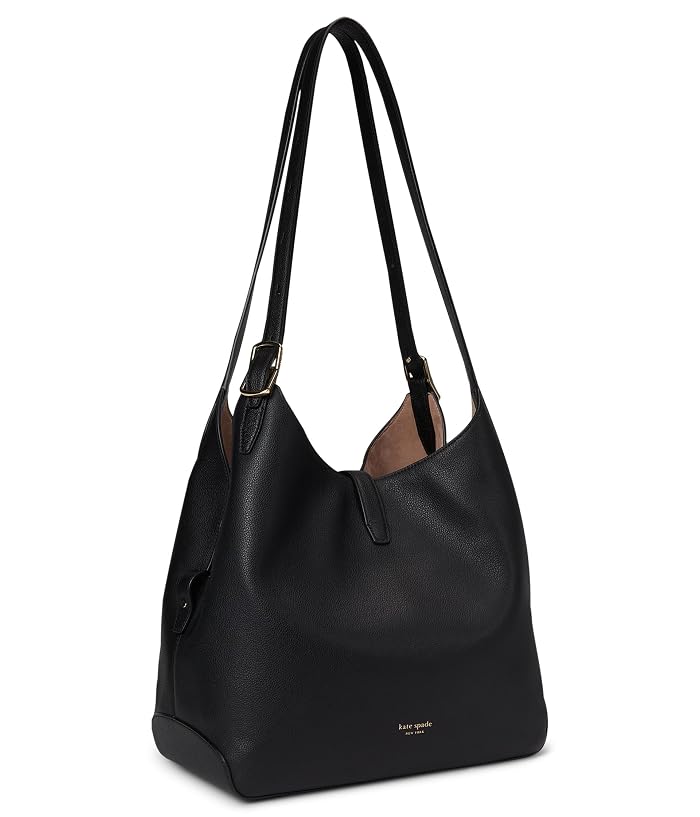 Kate Spade New York Deco Pebbled Leather Large Shoulder Bag - Image 2