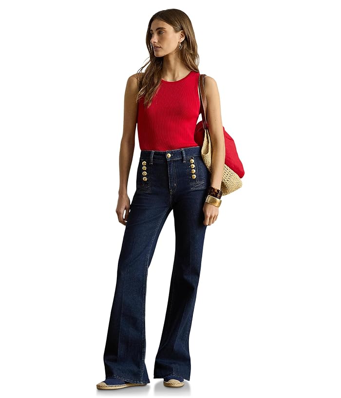 Lauren Ralph Lauren Rib-Knit Sleeveless Sweater - Image 2