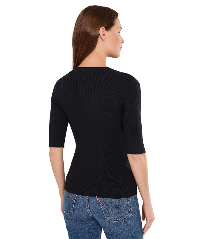 Sanctuary Ribbed Henley Tee - Image 4