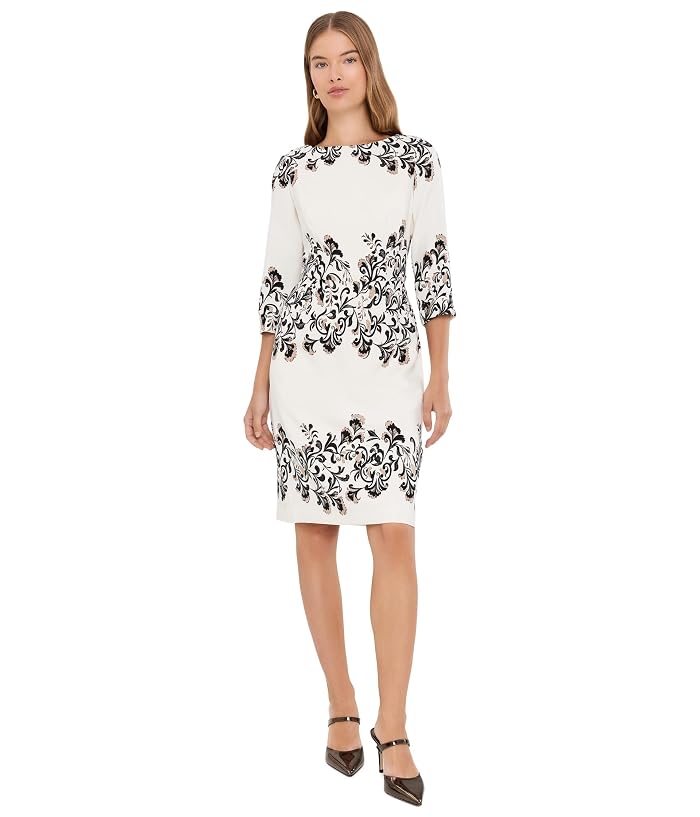 Adrianna Papell Placement Print Dress - Image 2