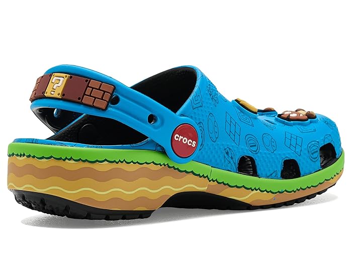 Crocs Kids Classic Super Mario Clogs (Toddler) - Image 3