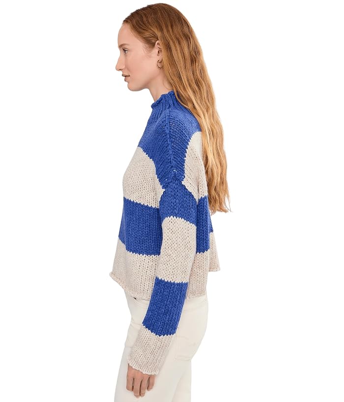 Free People Opal Rollneck Knit Stripe Sweater - Image 3