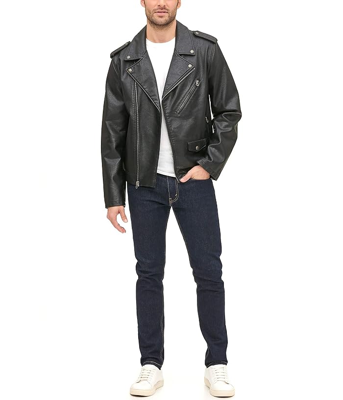 Levi's® Levi's Faux Leather Classic Motorcycle Jacket - Image 2