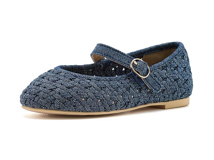 Janie and Jack Denim Ballet Flats (Toddler/Little Kid/Big Kid)