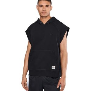 Nike Athletic Club Dri-FIT Fleece Sleeveless Training Hoodie