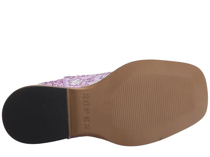 Roper Kids Lavender Square Toe Boots (Toddler/Little Kid) - Image 3