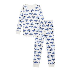 Hanna Andersson HannaJams™ Print Long John Pajamas Set (Toddler/Little Kid/Big Kid)