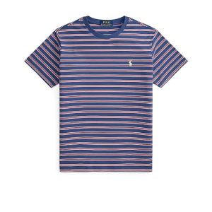 Polo Ralph Lauren Kids Striped Cotton Jersey Tee (Big Kid)