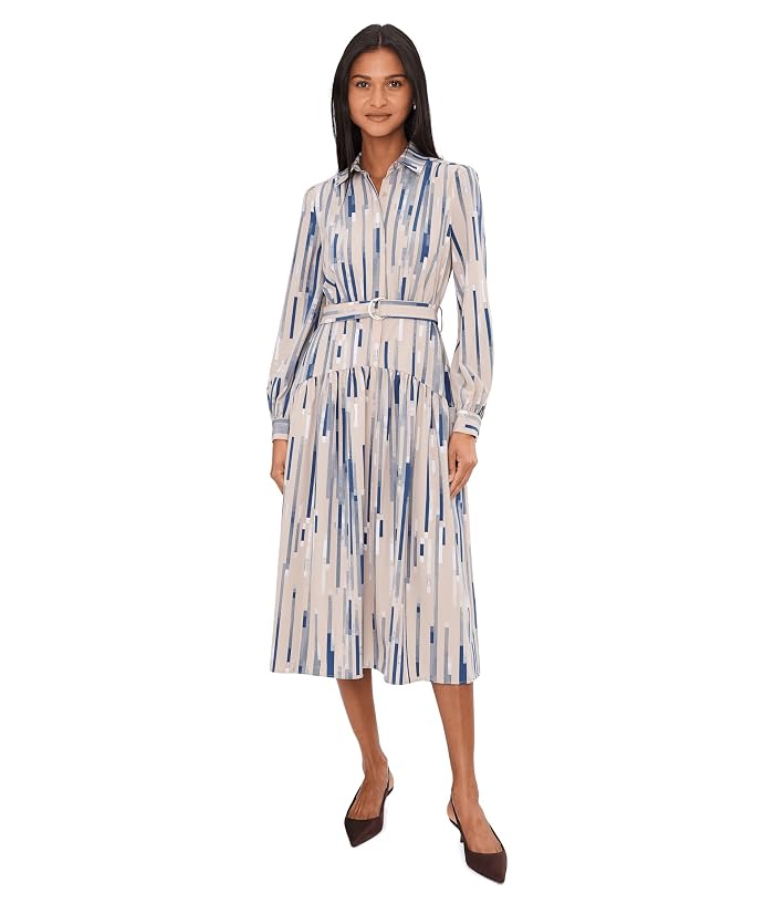 Calvin Klein Long Sleeve Commuter Aline Midi