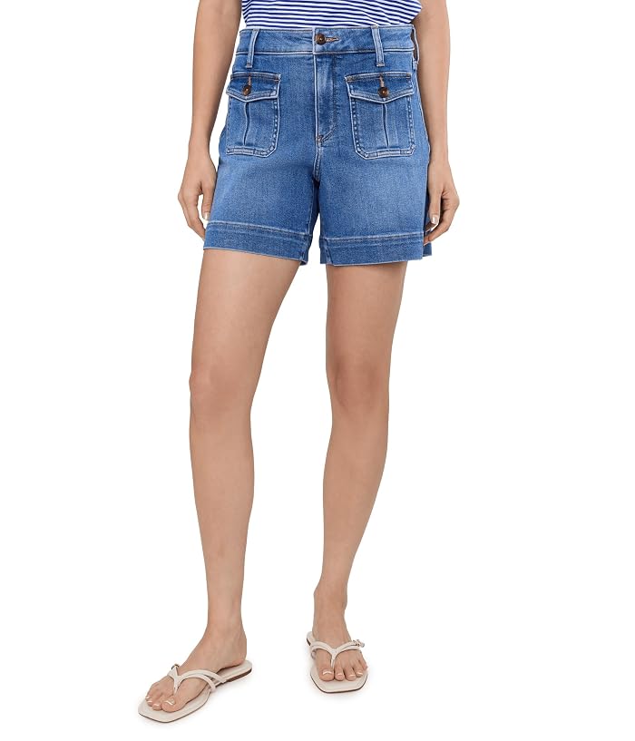 NYDJ Berkyn Relaxed Flap Pocket Denim Shorts