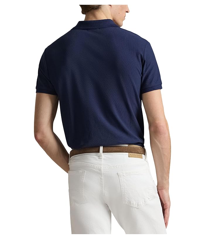 Polo Ralph Lauren Custom Slim Fit Honeycomb-Mesh Polo - Image 3