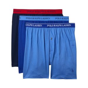 Polo Ralph Lauren Classic Fit w/ Wicking 3-Pack Knit Boxers