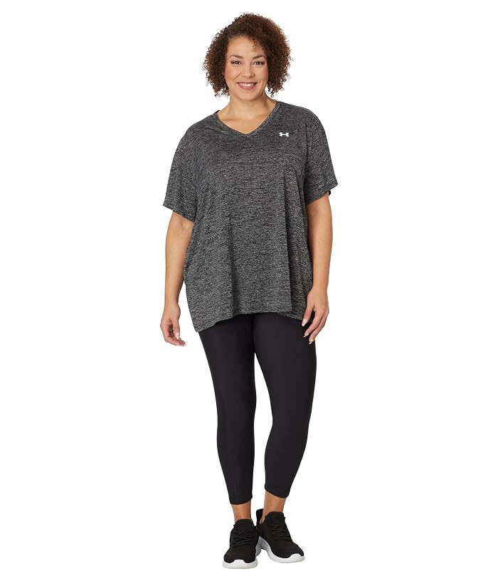 Under Armour Plus Size Tech Short Sleeve V-Neck Twist - Image 4