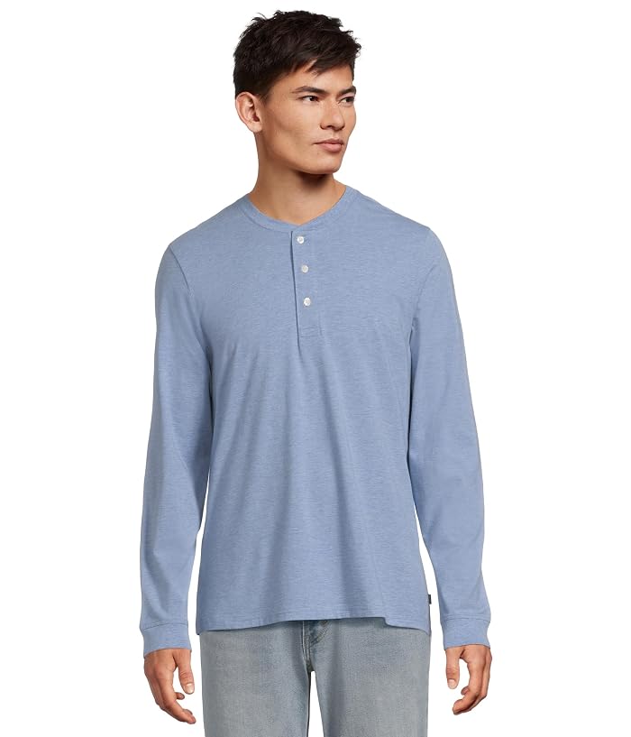 L.L.Bean Performance Pima Henley Long Sleeve