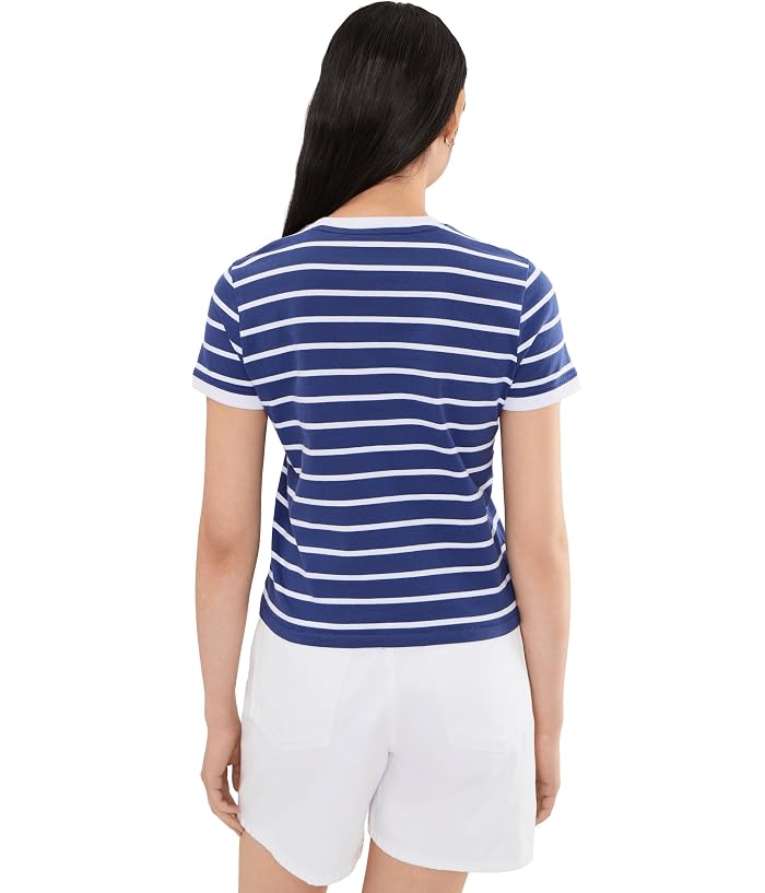 Madewell Baby Tee Perfect Crew Neck in Stripe - Image 4