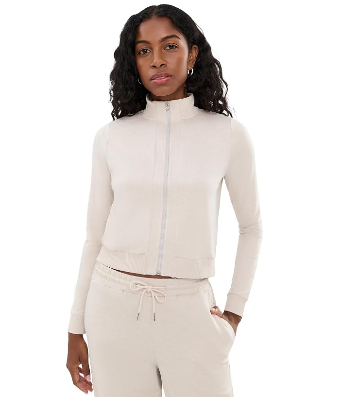 Varley Rufus Cropped Zip Through