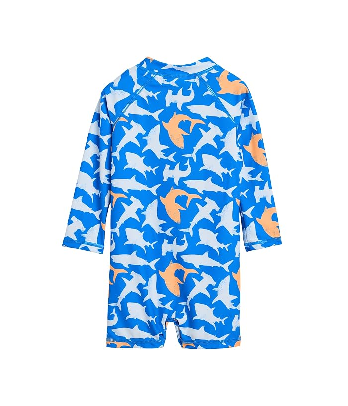 Snapper Rock Kids Shark Squad Long Sleeve Sunsuit (infant) - Image 2