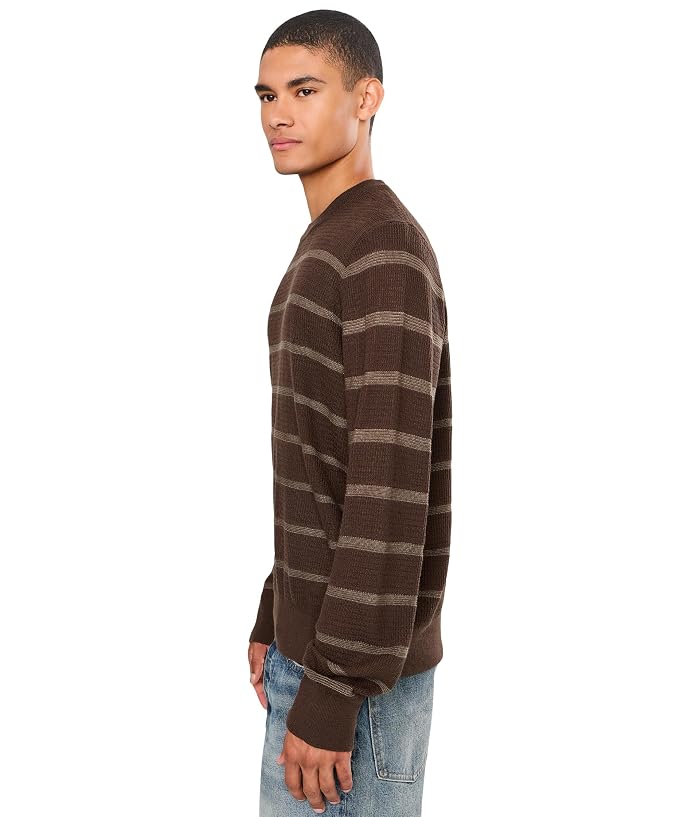 Liverpool Los Angeles Long Sleeve Crew Neck Stripe Sweater - Image 3