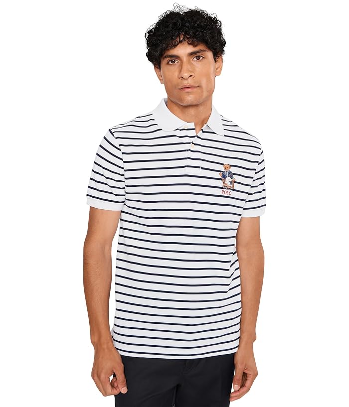 Polo Ralph Lauren Custom Slim Fit Polo Bear Polo Shirt