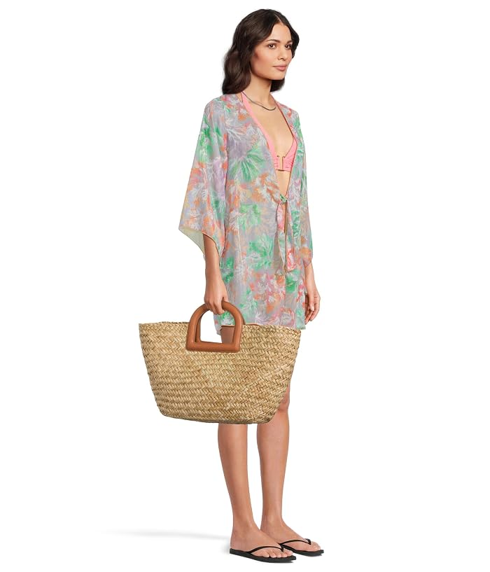 BECCA Coral Reef Sheer Chiffon Tunic - Image 2