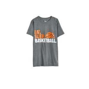 ChalkTalk SPORTS Basketball CTS ProBlend™ T-Shirt - Eat Sleep Basketball (Little Kid/Big Kid)