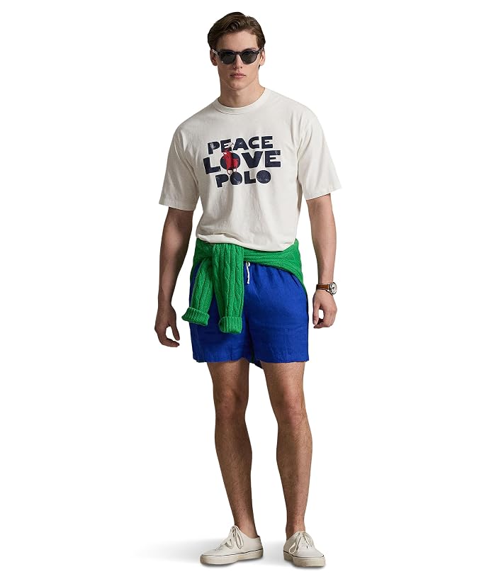 Polo Ralph Lauren Classic Fit Peace Love Polo T-Shirt - Image 4