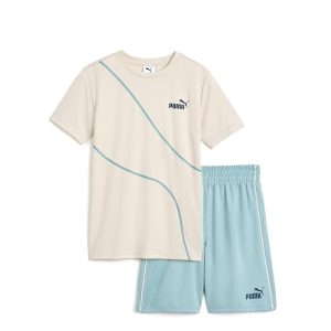 PUMA Kids T-Shirt & Mesh Short Set (Little Kid/Big Kid)