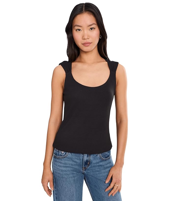 Liverpool Los Angeles Sleeveless Built in Bra Knit Top
