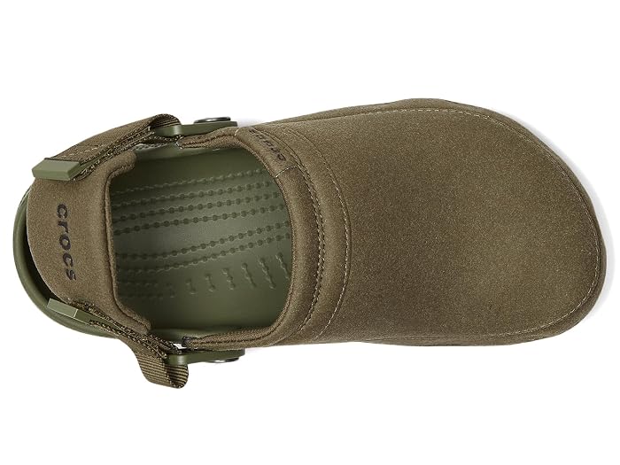 Crocs Classic Crafted Vegan Suede Clogs - Image 2